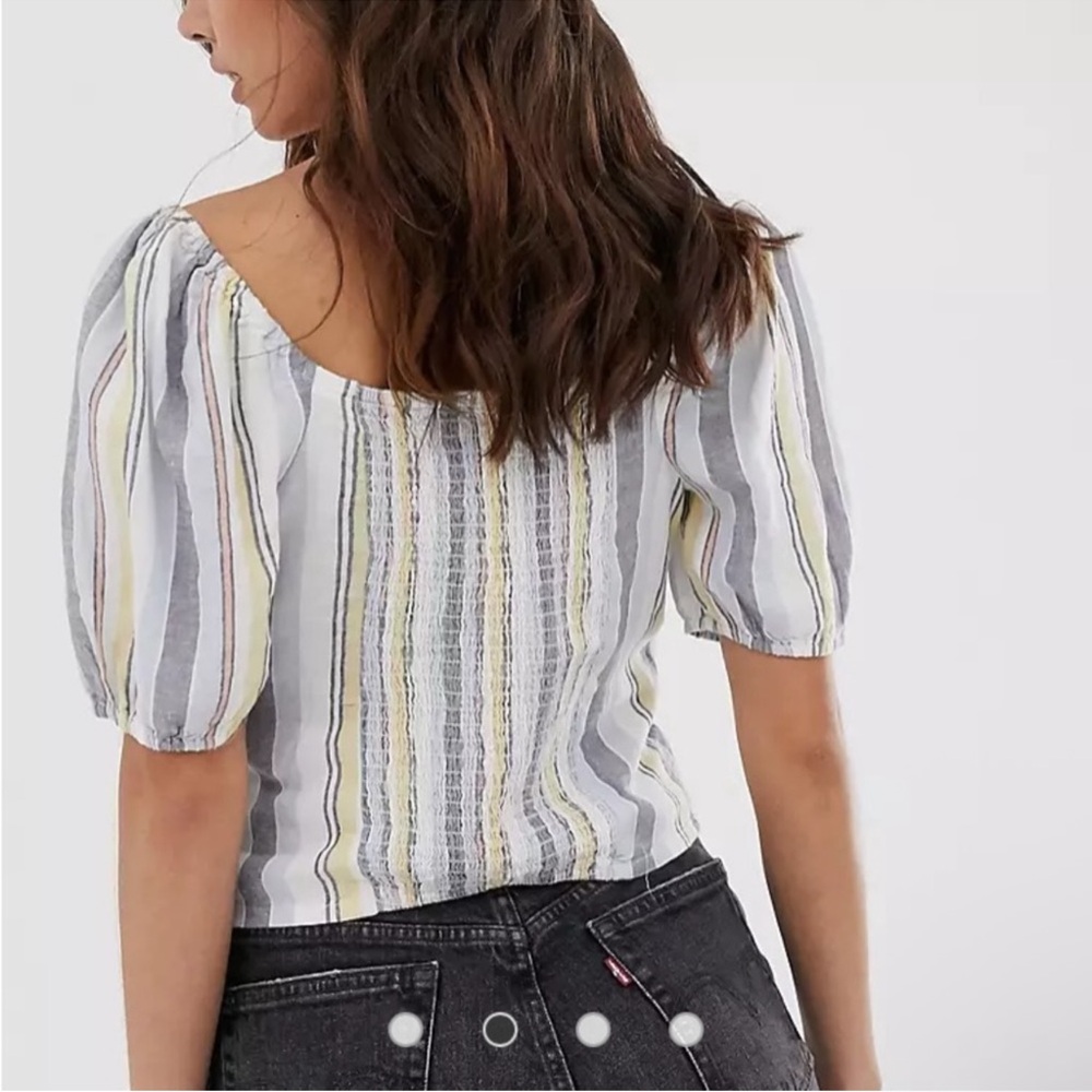 Abercrombie & Finch Linen blend top - Picture 3 of 8